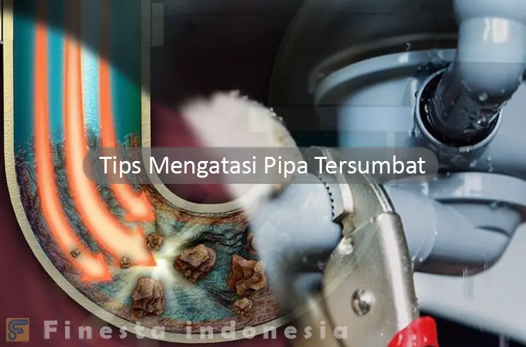 Mengatasi pipa tersumbat